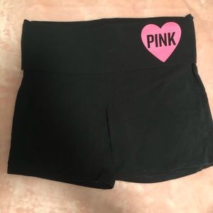VS PINK YOGA/BIKE SHORTS